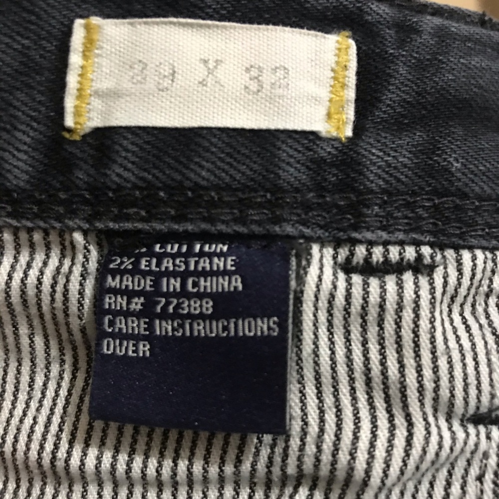 SOLD Madewell Boot Legger Jeans Black Denim - Picture 5 of 6